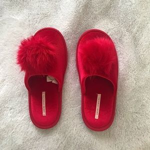 Red Victoria’s Secret Slippers